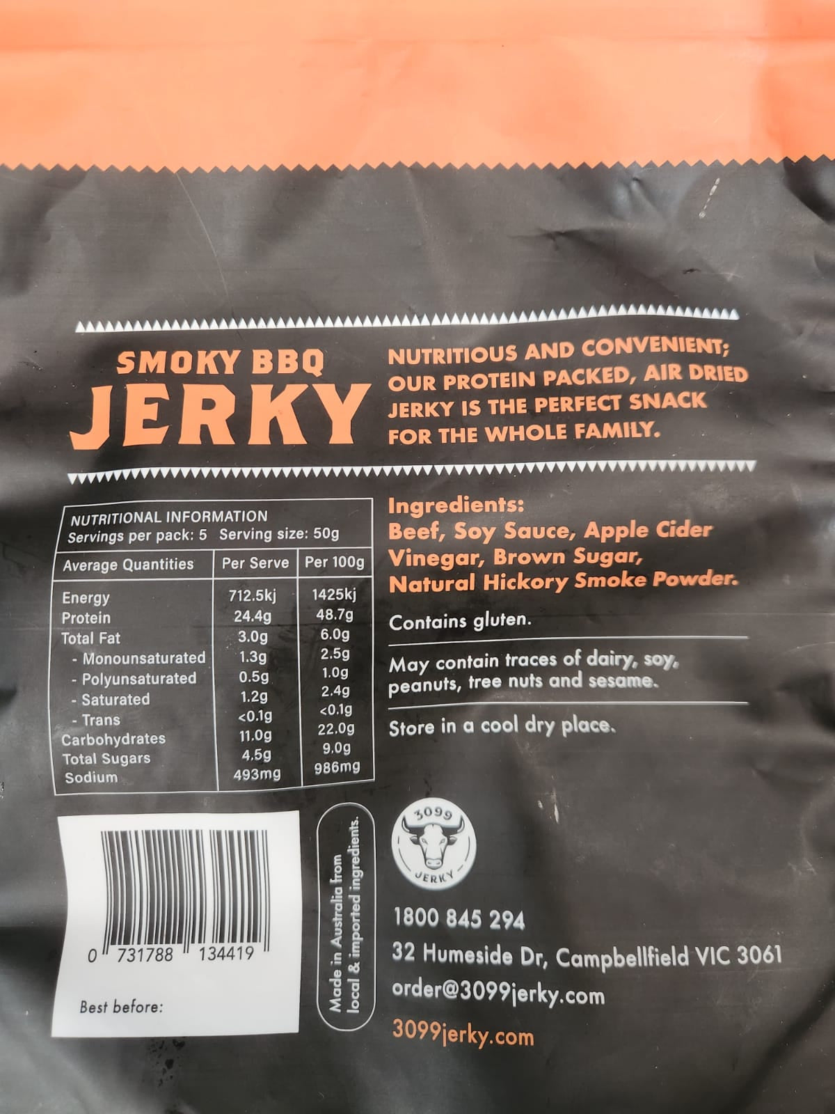 Smoky BBQ Jerky