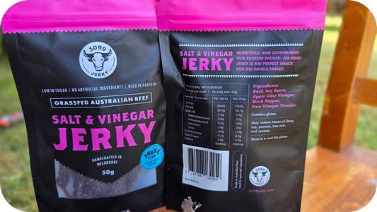5 Party Appetisers Featuring 3099 Salt & Vinegar Jerky