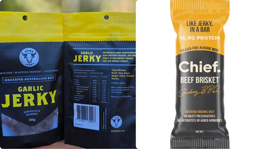 Garlic Beef Jerky 3099 Jerky vs. Original Beef Chief Taste Test