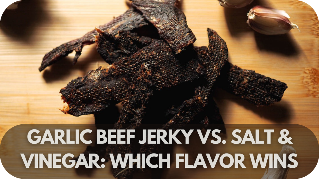 Garlic Beef Jerky vs. Salt & Vinegar: The Ultimate Flavor Showdown!