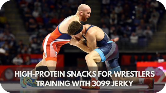 High-Protein Snacks for Wrestlers Training with 3099 Jerky