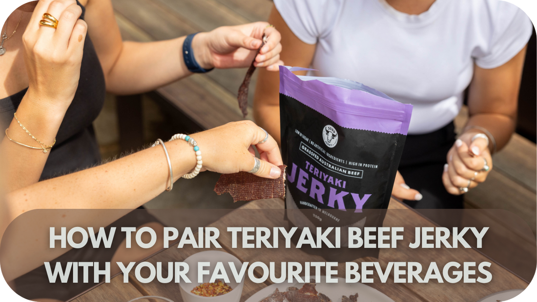 How to Pair Teriyaki Beef Jerky with Your Favourite Beverages