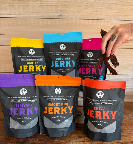 Pick-Your-Own Jerky Bulk Pack (6 x 250g Bags)